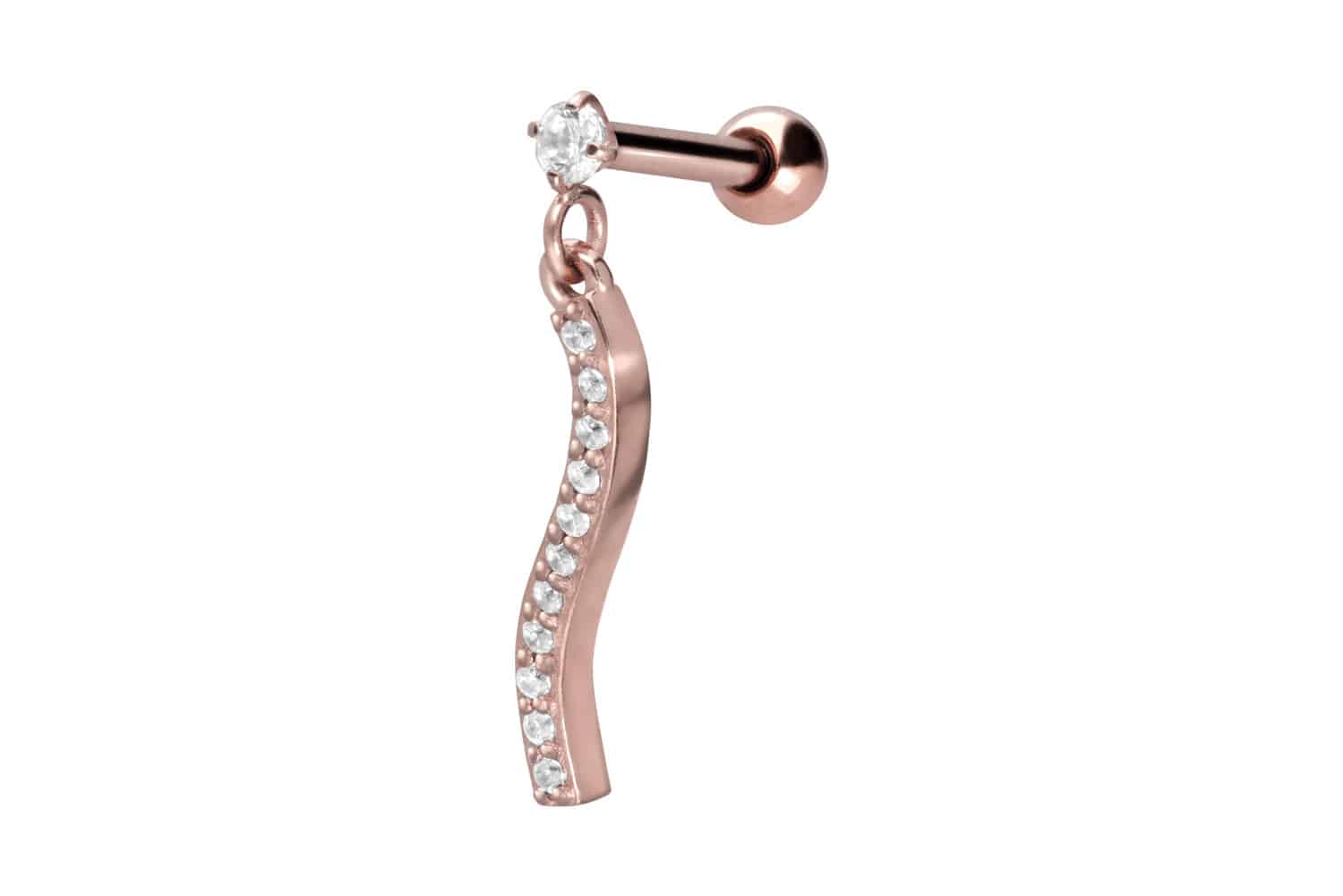 Chirurgenstahl Ohrpiercing KRISTALLANHÄNGER ++SALE++